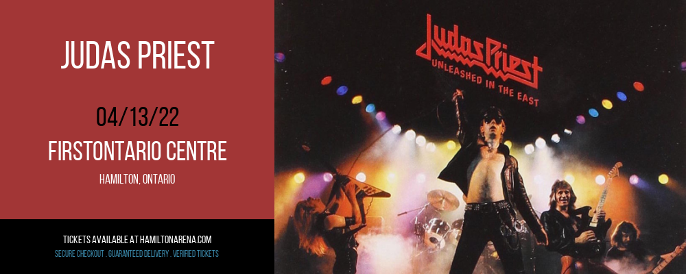 Judas Priest at FirstOntario Centre