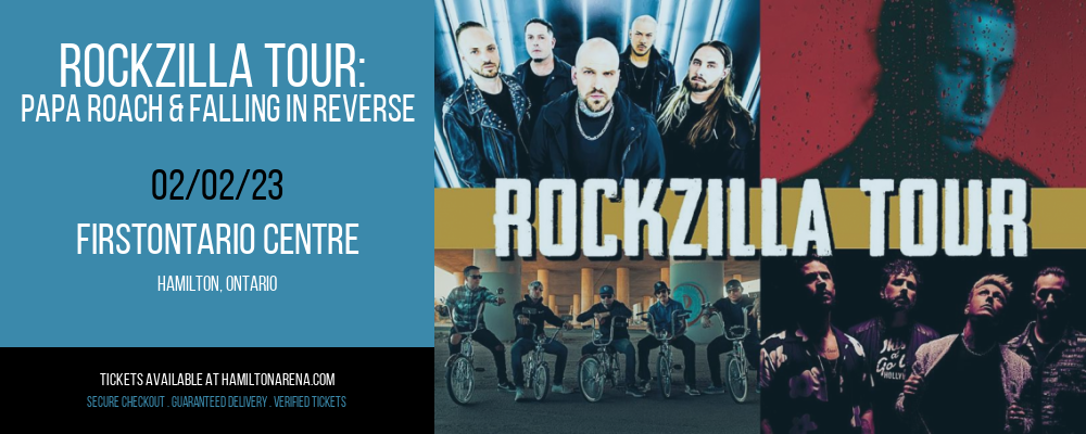 Rockzilla Tour: Papa Roach & Falling In Reverse at FirstOntario Centre