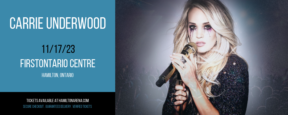 Carrie Underwood at FirstOntario Centre