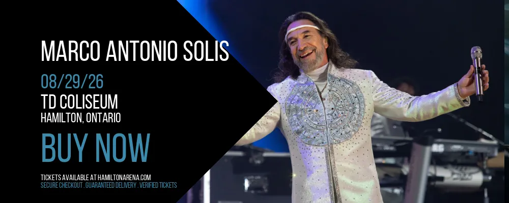 Marco Antonio Solis at TD Coliseum