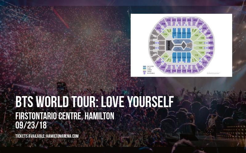 BTS World Tour: Love Yourself at FirstOntario Centre