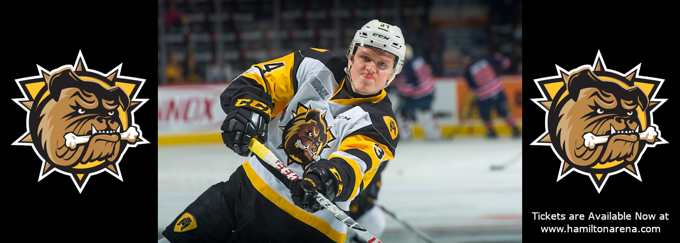 Hamilton Bulldogs first ontario centre