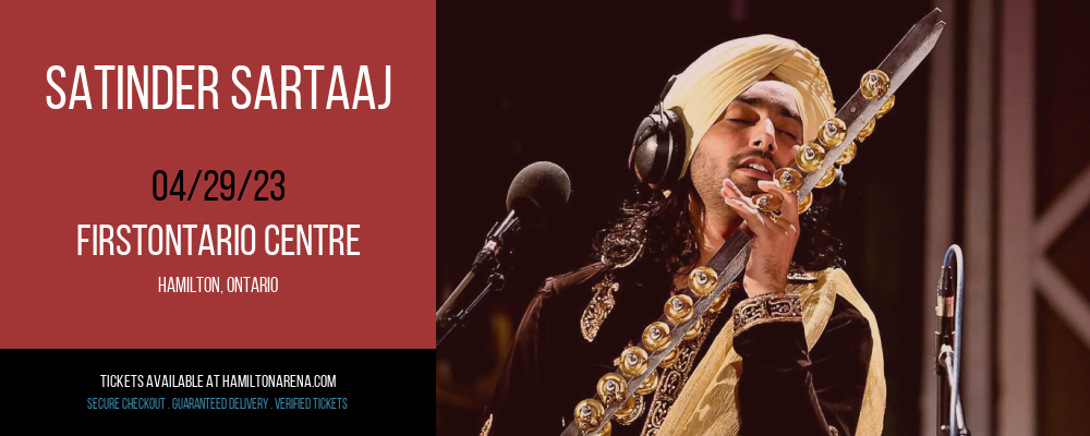 Satinder Sartaaj at FirstOntario Centre