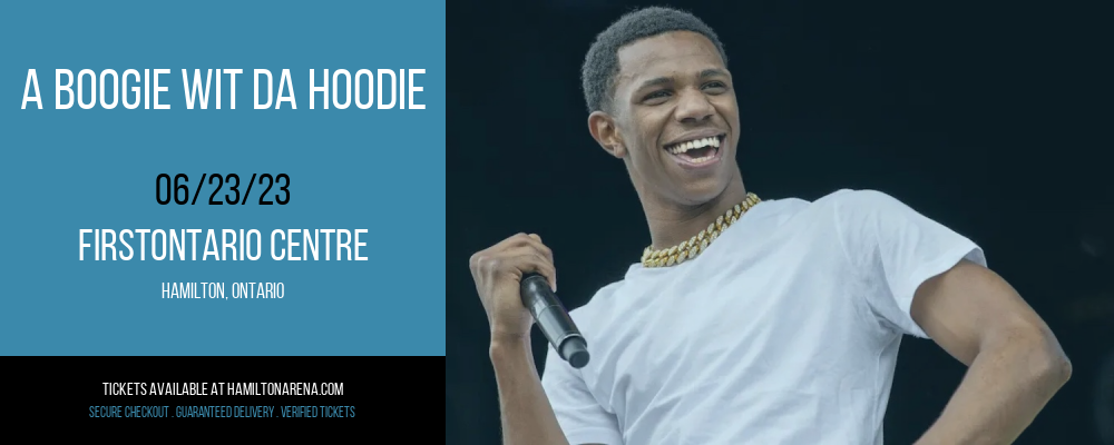 A Boogie Wit Da Hoodie at FirstOntario Centre