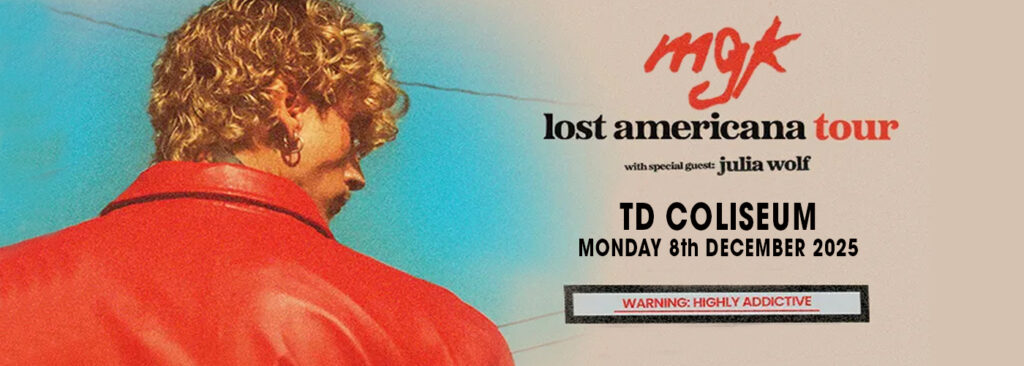 Machine Gun Kelly & Julia Wolf at TD Coliseum on Monday 8th December 2025 at TD Coliseum