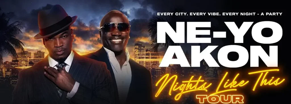 Ne-Yo & Akon at TD Coliseum